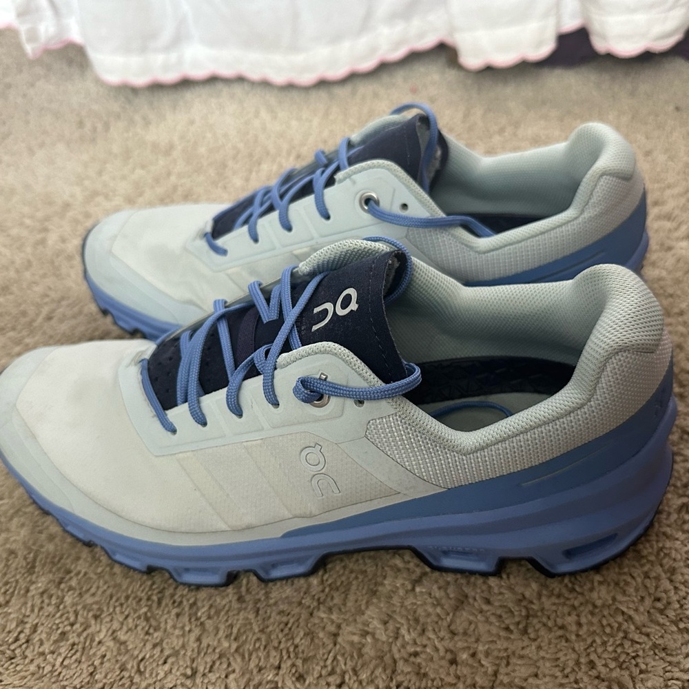 On Cloudventure Waterproof Arctic/Marine Women’s 9.5